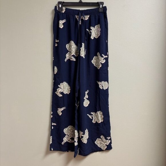 Uniqlo Princesse Tam Tam Womens Wide Leg Pull On Pants Size S Boho Lagenlook - Picture 1 of 12